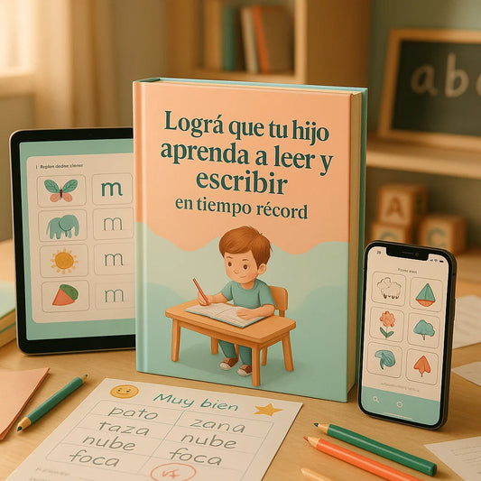 🧠 Lográ que tu hijo aprenda a leer y escribir en tiempo récord